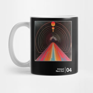 Next Exit - Minimalist Graphic Artwork Design Mug